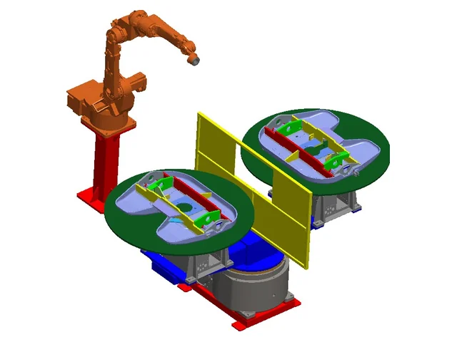 Twin Robotic Welding Cell