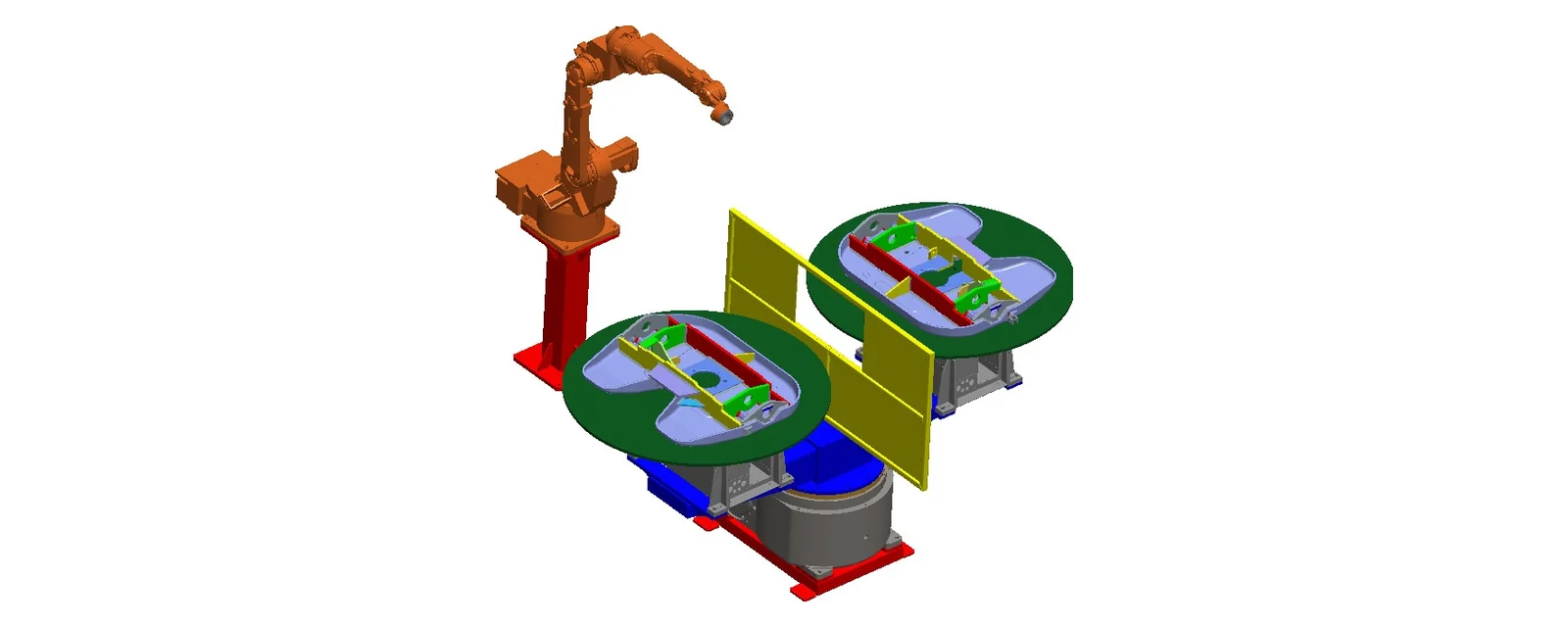 Twin Robotic Welding Cell